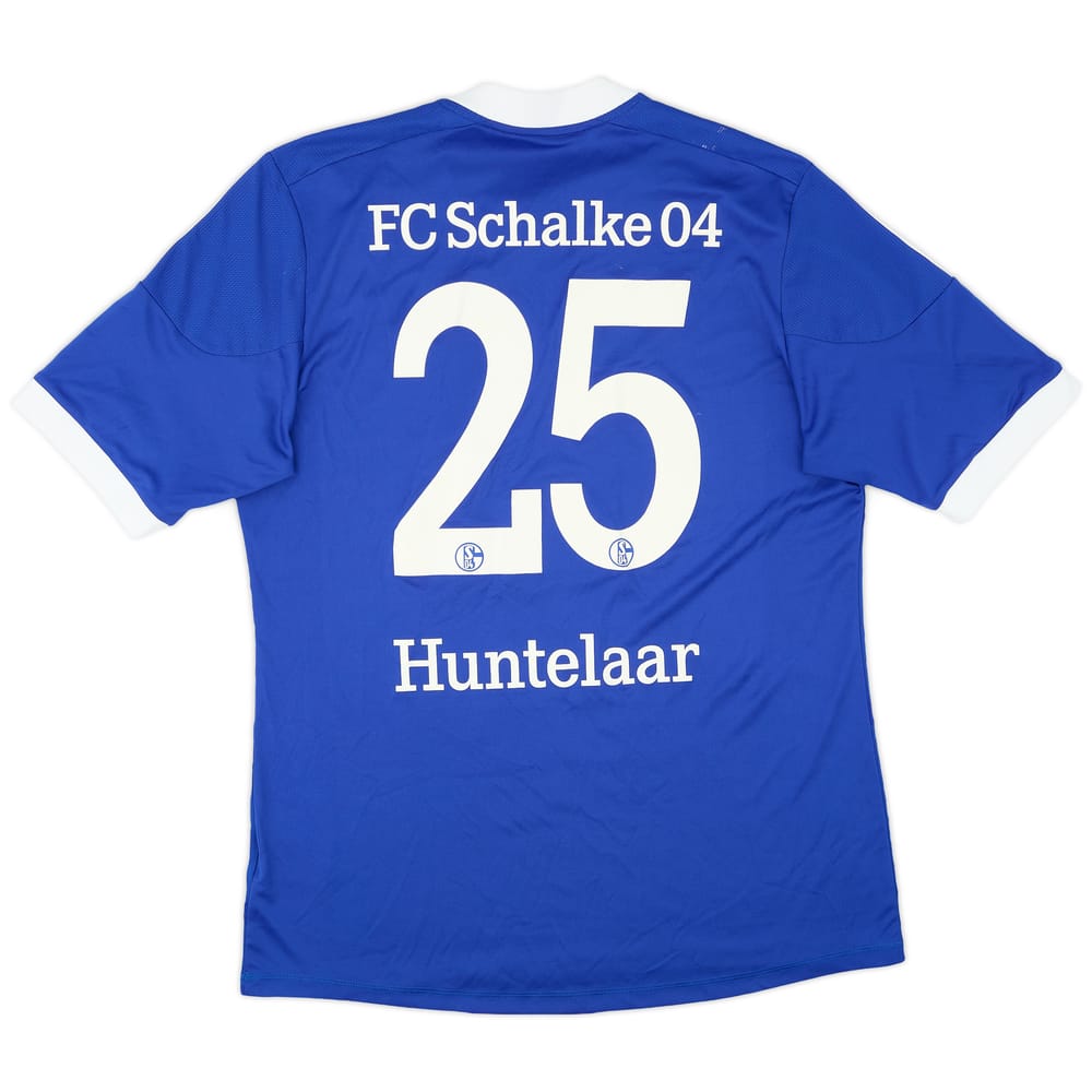2012-14 Schalke Home Shirt Huntelaar #25 - 3/10 - (L)