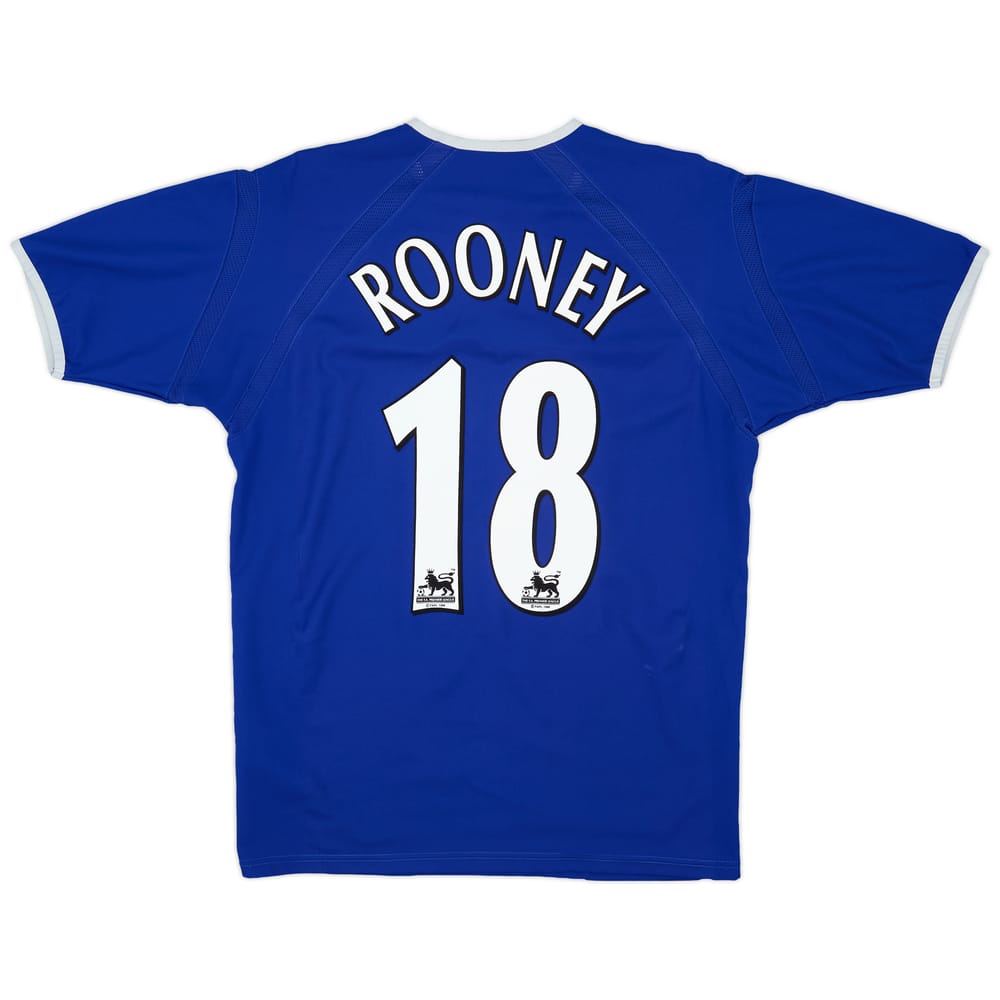 2003-04 Everton Home Shirt Rooney #18 - 7/10 - (S)