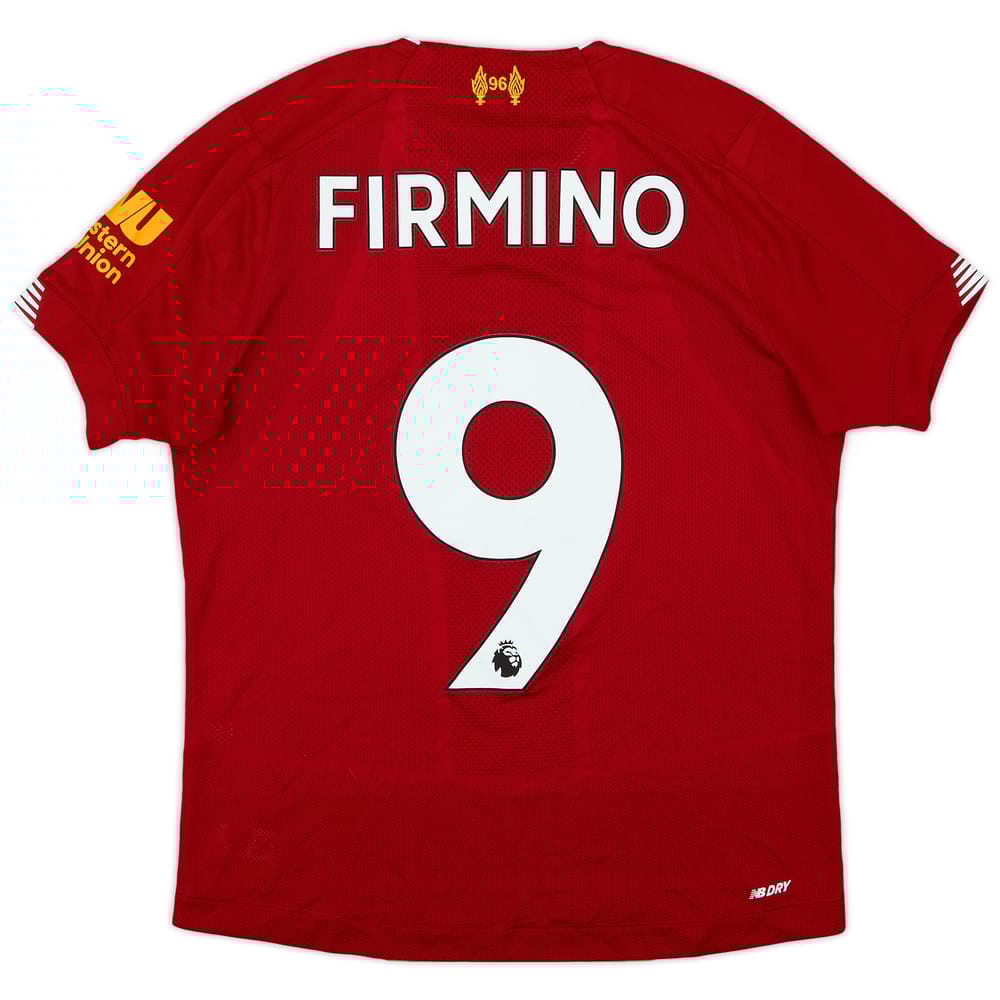 2019-20 Liverpool Home Shirt Firmino #9 - 9/10 - (M.Boys)