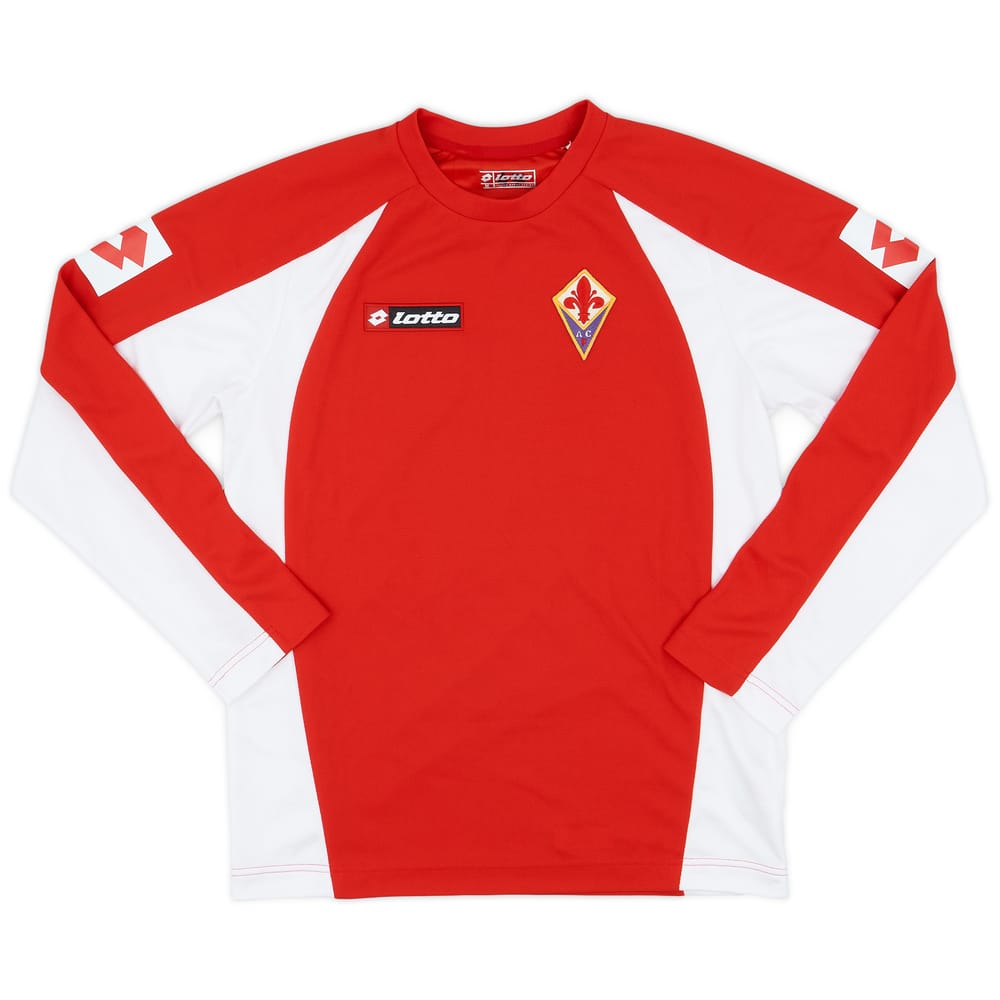 2005-06 Fiorentina Lotto Training L/S Shirt - 9/10 - (M)