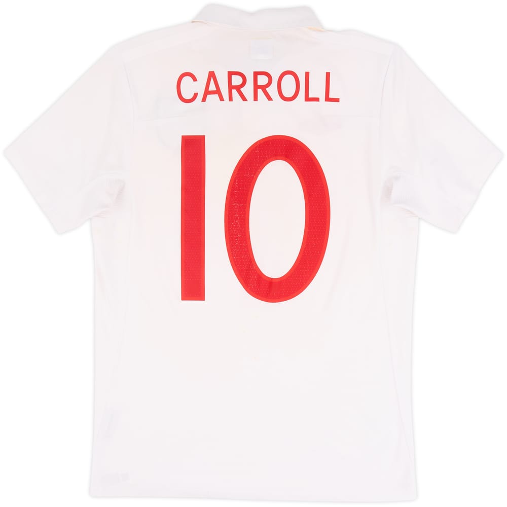 2009-10 England Home Shirt Carroll #10 - 7/10 - (M)