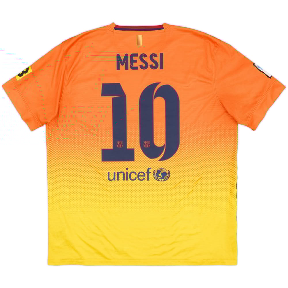 2012-13 Barcelona Away Shirt Messi #10 - 9/10 - (XL)