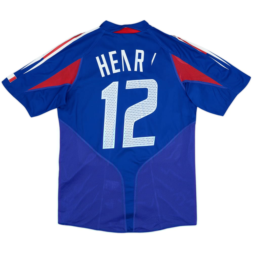 2004-06 France Player Issue Home Shirt Henry #12 - 4/10 - (M)
