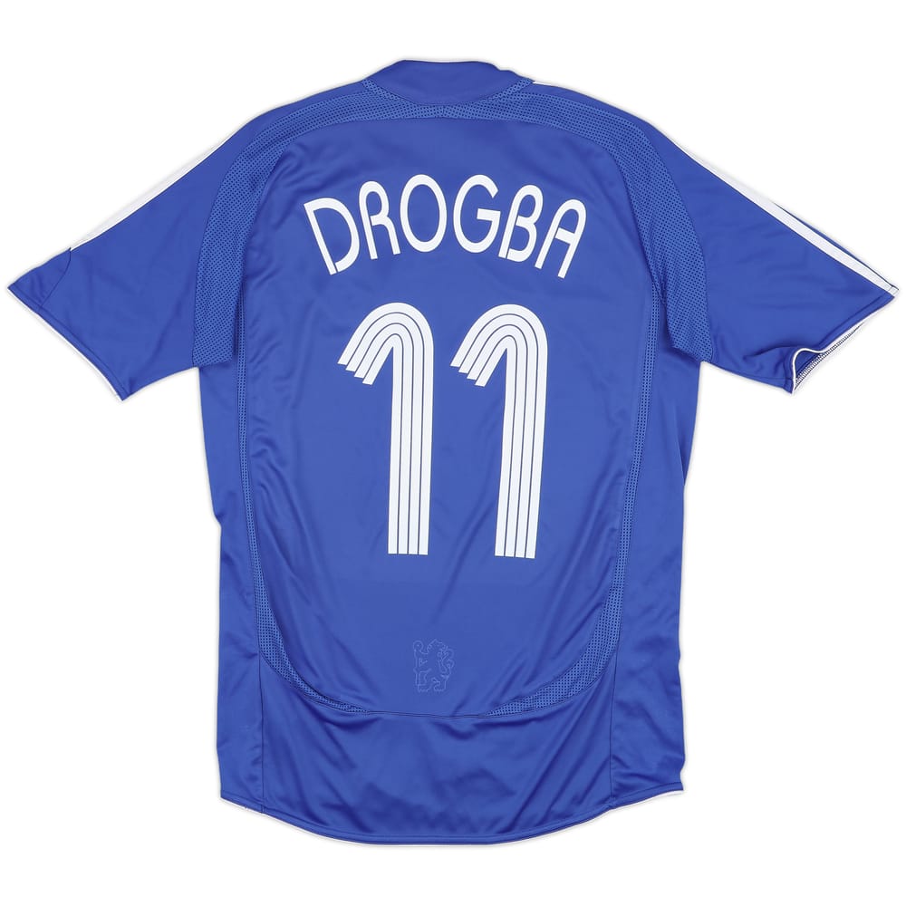 2006-08 Chelsea Home Shirt Drogba #11 - 7/10 - (S)