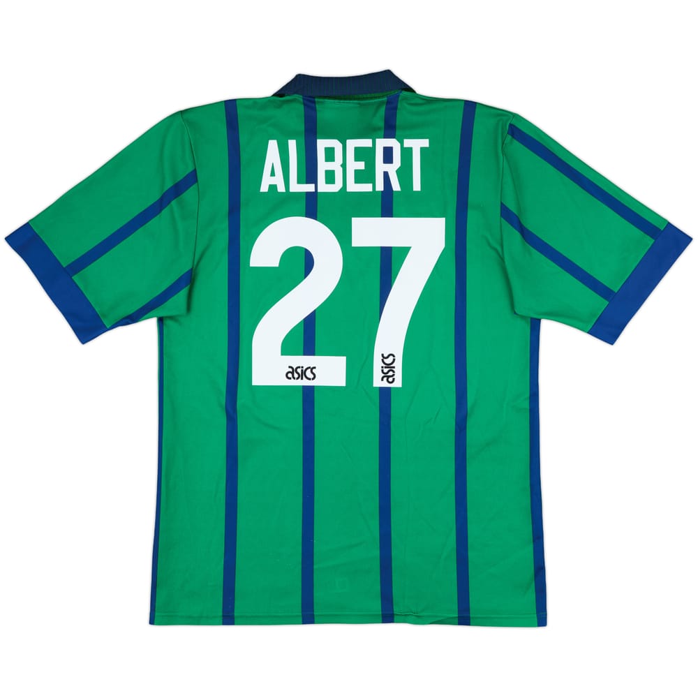 1994-95 Newcastle Third Shirt Albert #27 - 8/10 - (L)