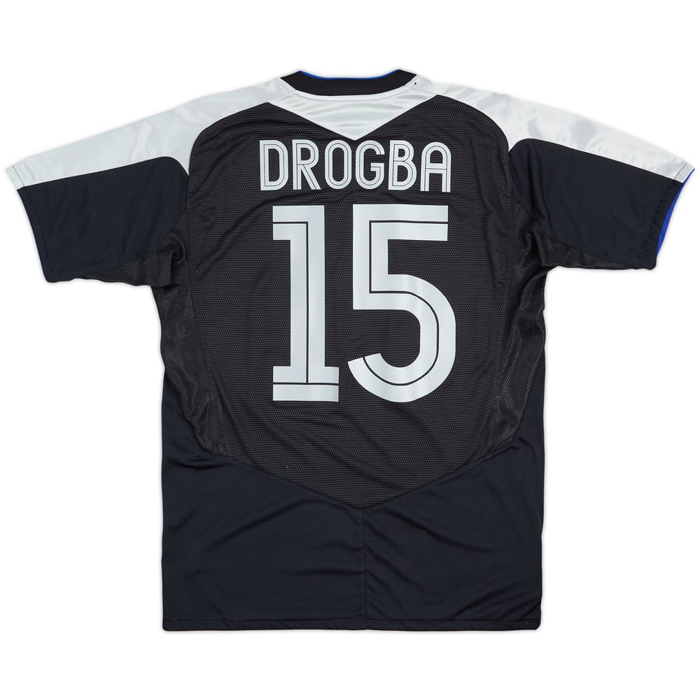2004-05 Chelsea Away Shirt Drogba #15 - 5/10 - (M)
