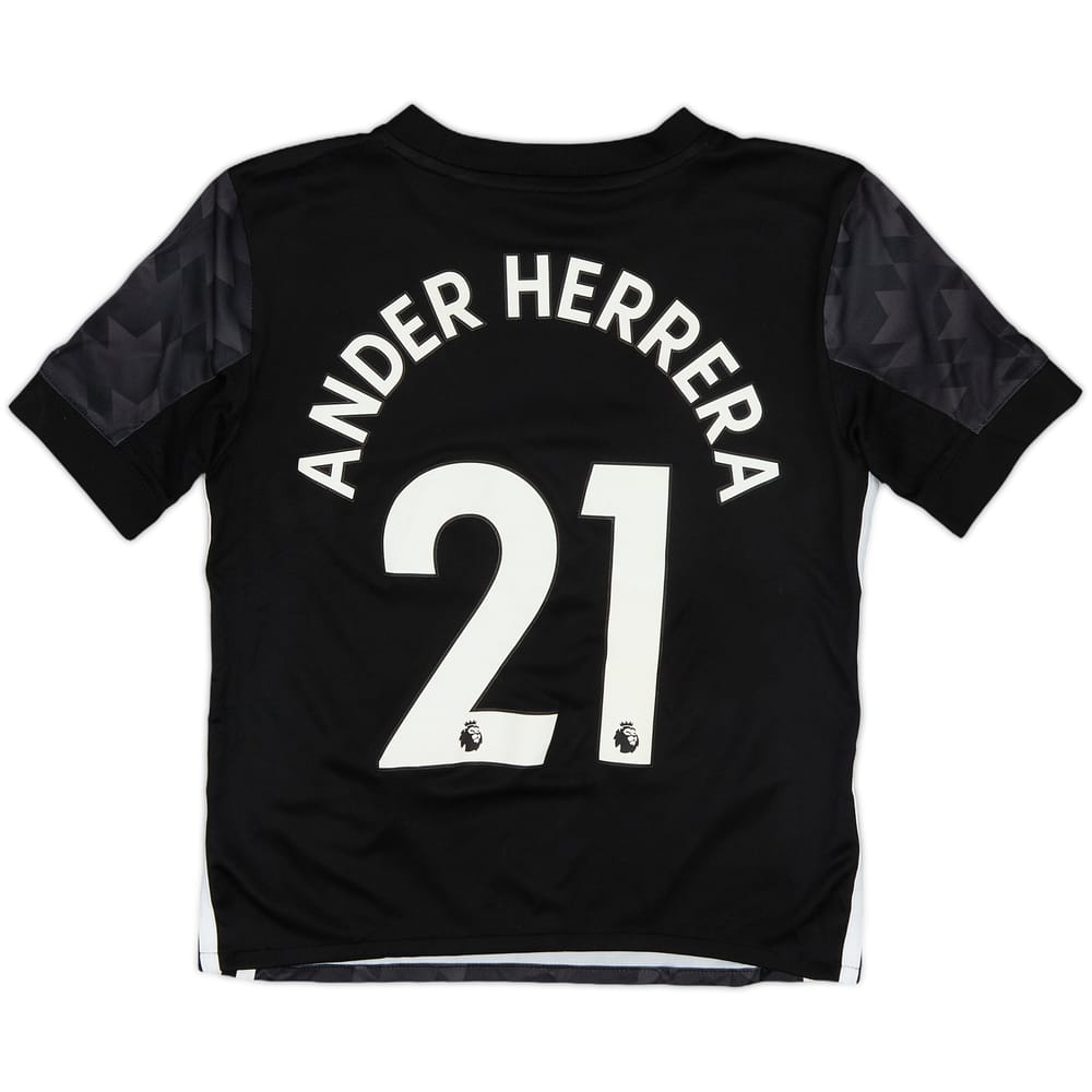 2017-18 Manchester United Away Shirt Ander Herrera #21 - 6/10 - (7-8 Years)