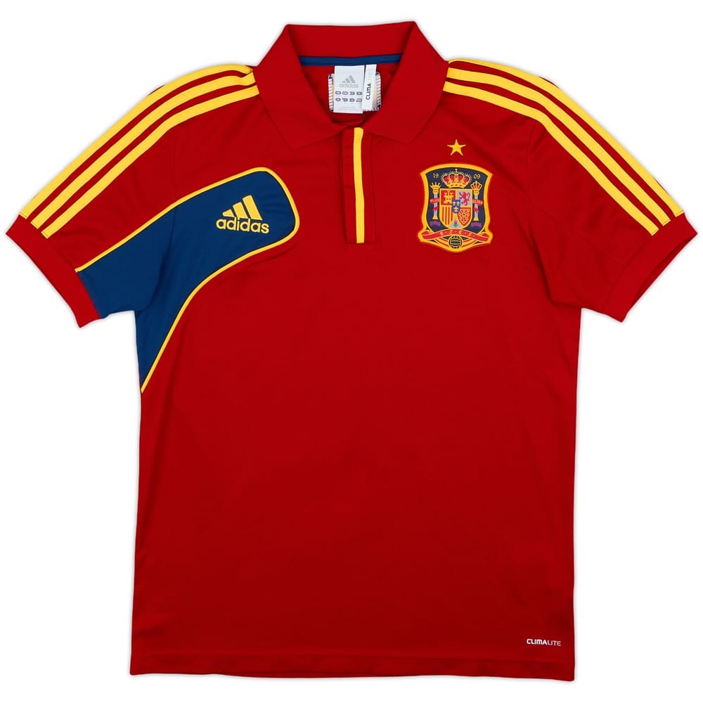 2012-13 Spain adidas Polo Shirt - 10/10 - (S)