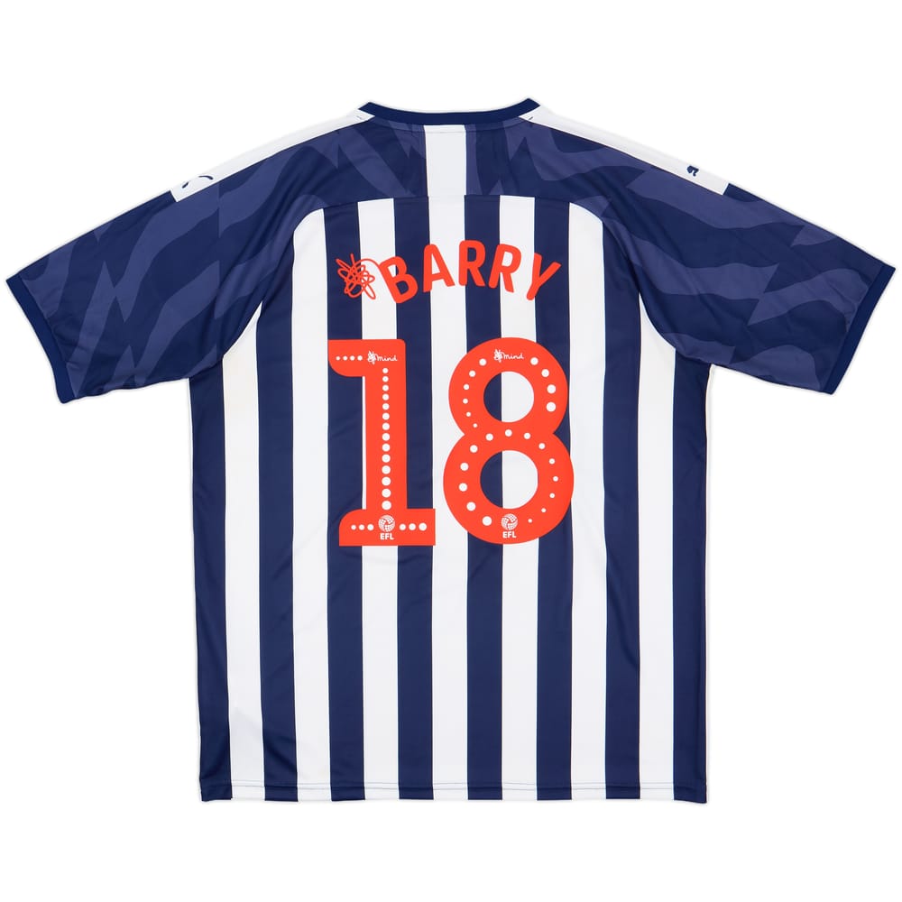 2019-20 West Brom Authentic Home Shirt Barry #18 - 6/10 - (XL)