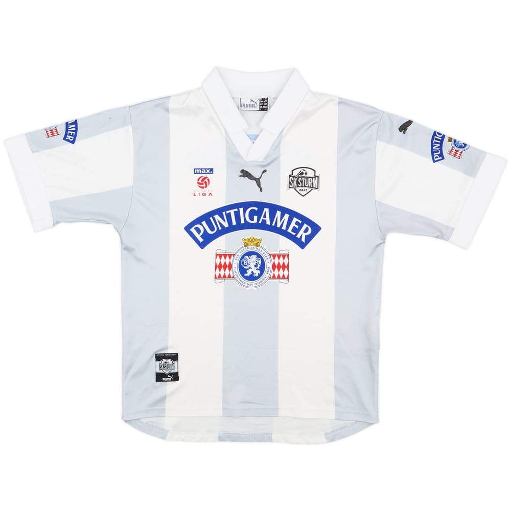 2000-01 Sturm Graz Home Shirt - 5/10 - (XL.Boys)