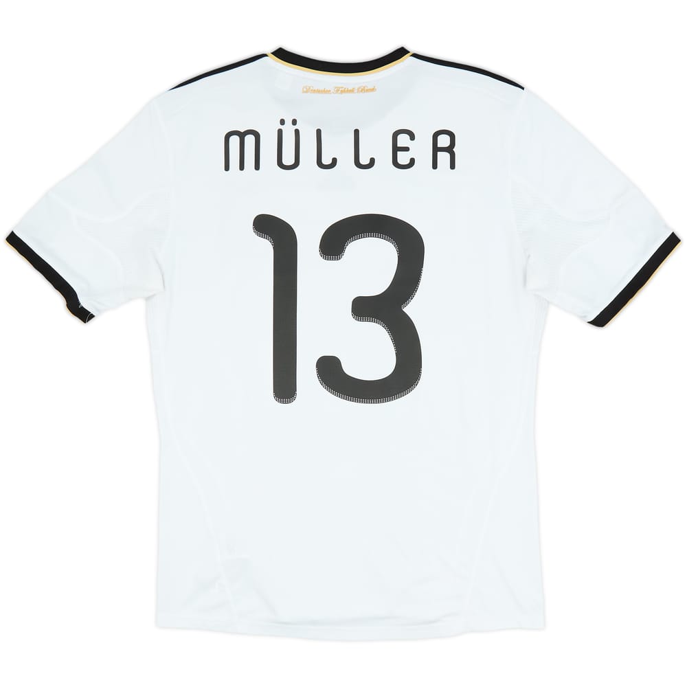 2010-11 Germany Home Shirt Muller #13 - 8/10 - (L)