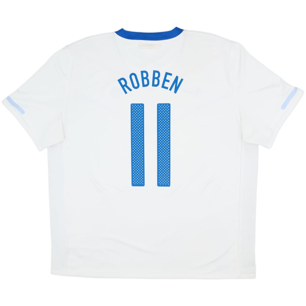 2010-11 Netherlands Away Shirt Robben #11 - 7/10 - (XL)