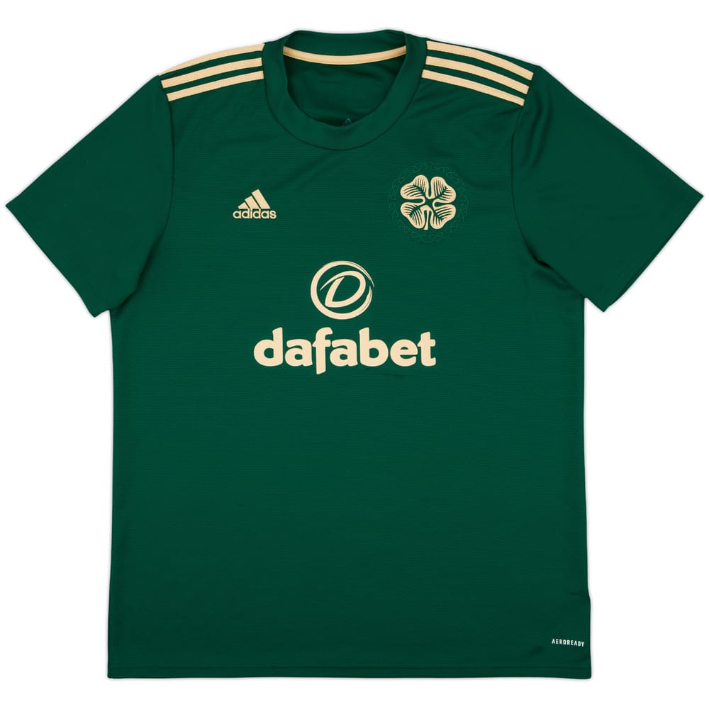 2021-22 Celtic Away Shirt - 7/10 - (XL)