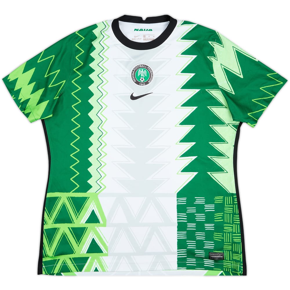 2020-21 Nigeria Home Shirt - 7/10 - (XL.Boys)