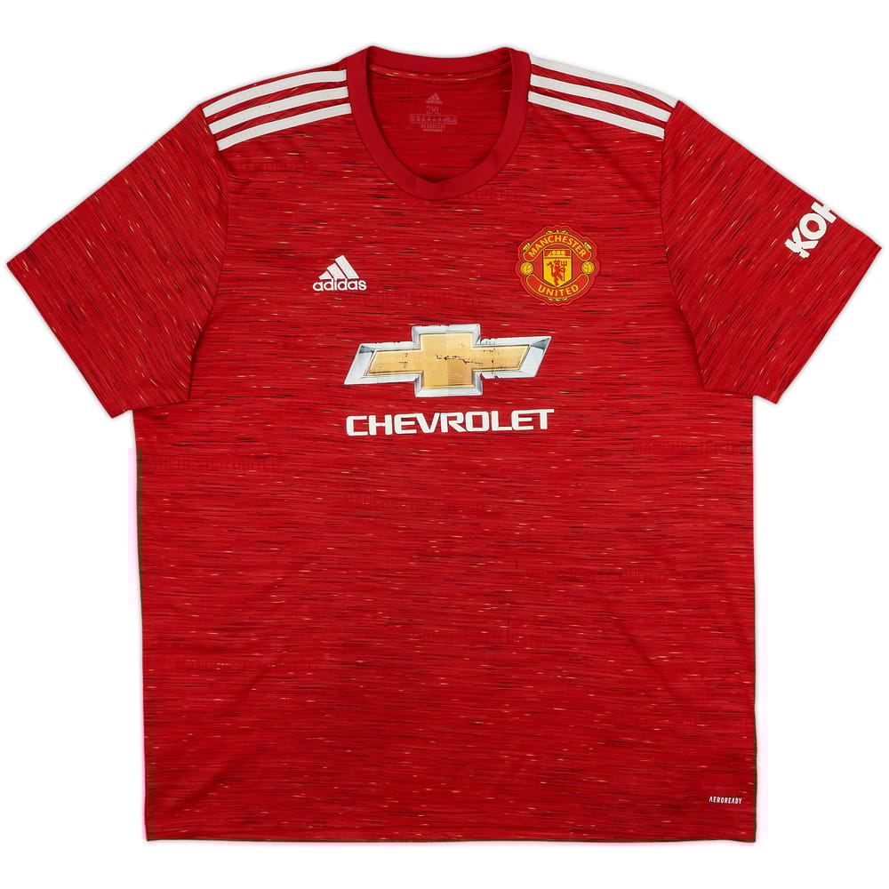 2020-21 Manchester United Home Shirt - 5/10 - (XXL)