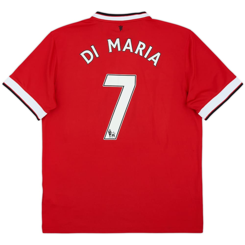 2014-15 Manchester United Home Shirt Di Maria #7 - 7/10 - (L)