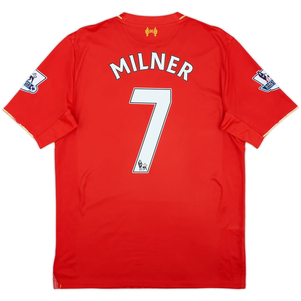 2015-16 Liverpool Home Shirt Milner #7 - 7/10 - (M)