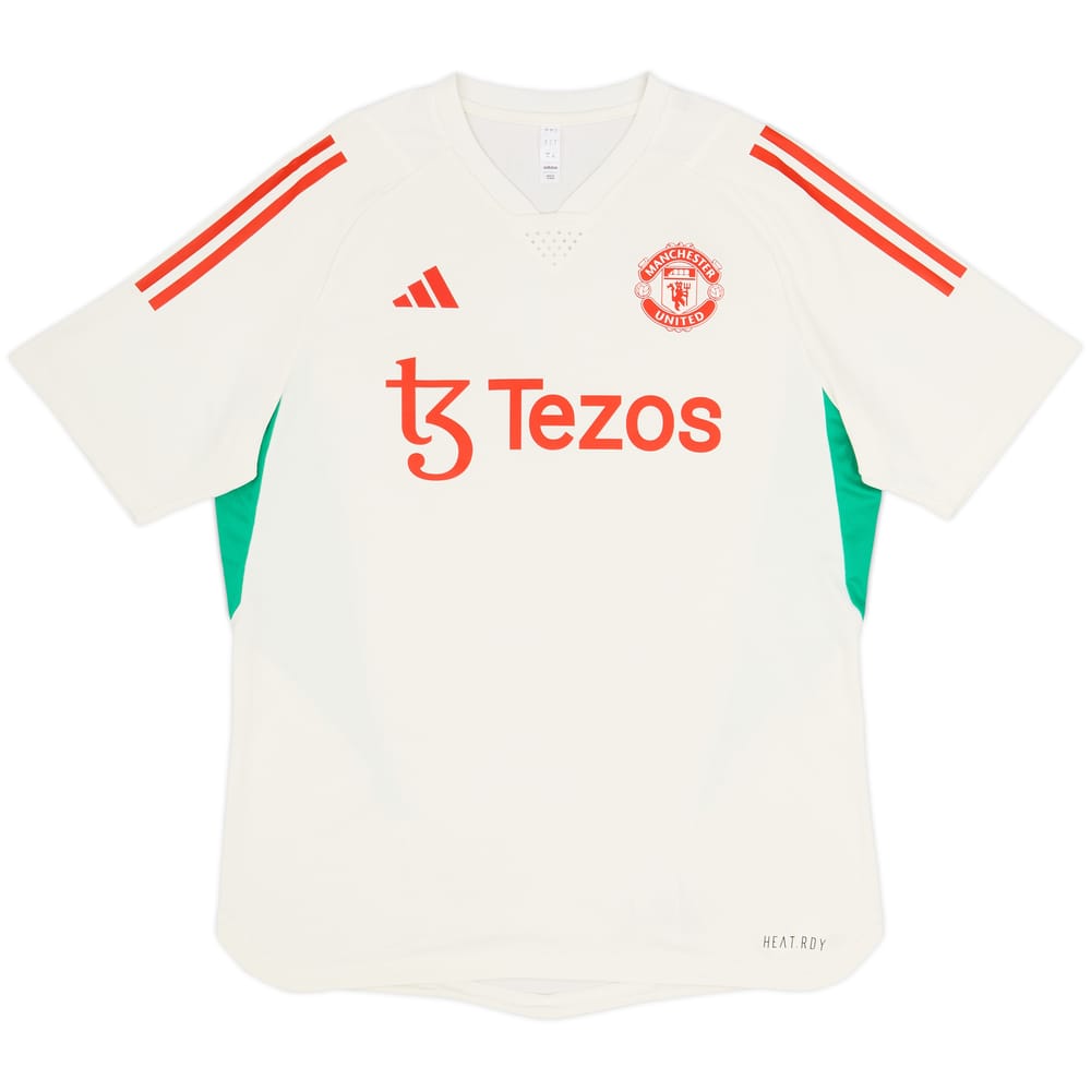 2023-24 Manchester United adidas Training Shirt - 8/10 - (L)