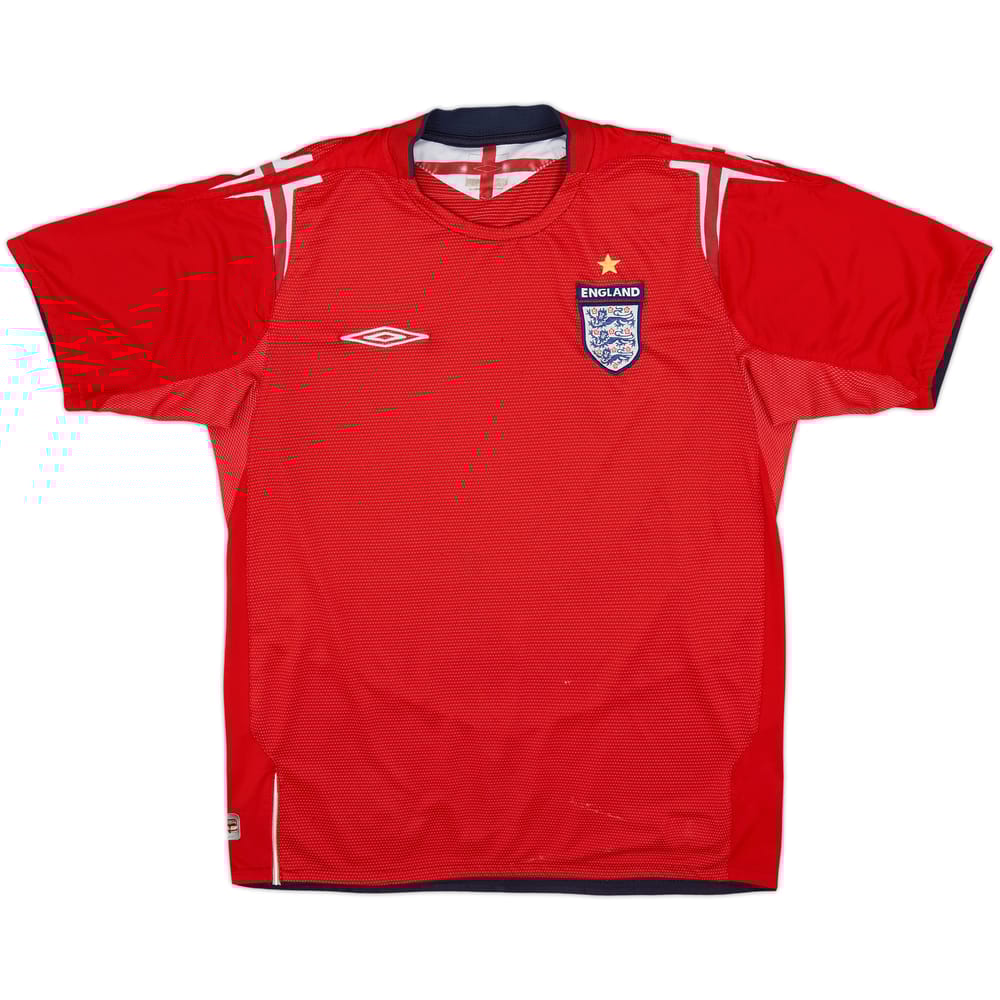 2004-06 England Away Shirt - 5/10 - (M)
