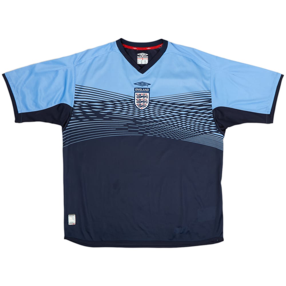 2003-04 England Umbro Training Shirt - 9/10 - (XL)