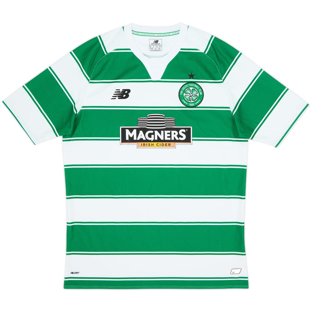 2015-16 Celtic Home Shirt - 8/10 - (L)