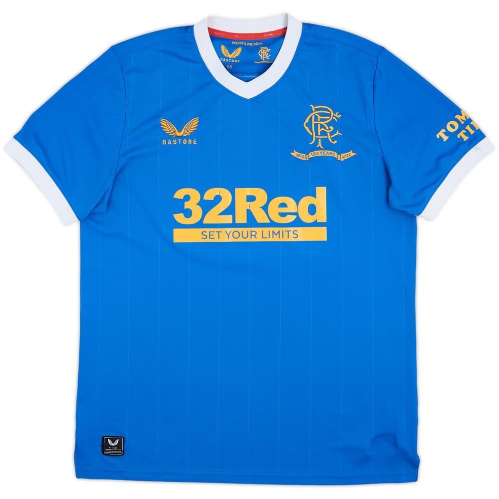 2021-22 Rangers Home Shirt - 5/10 - (M)