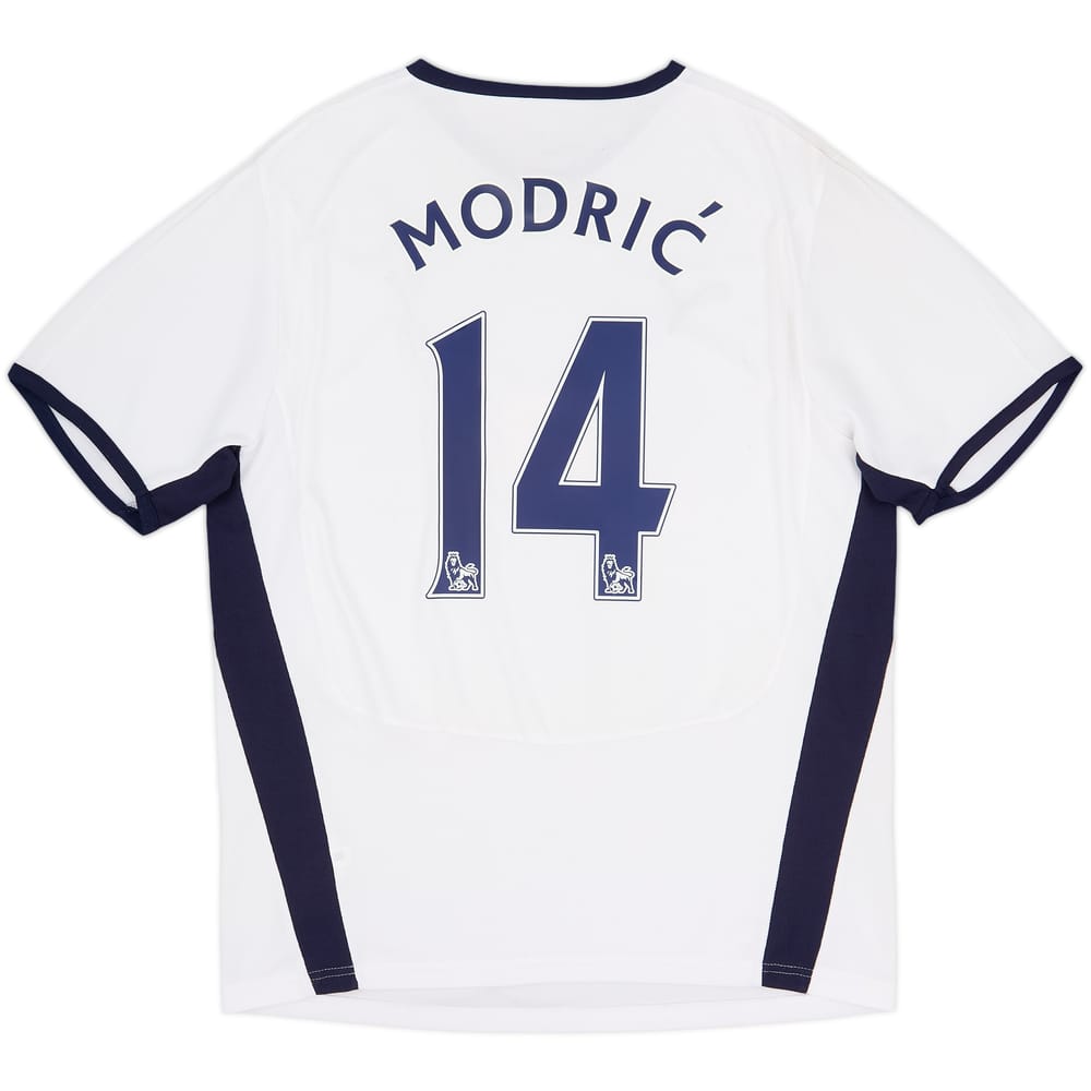2008-09 Tottenham Home Shirt Modric #14 - 7/10 - (L)