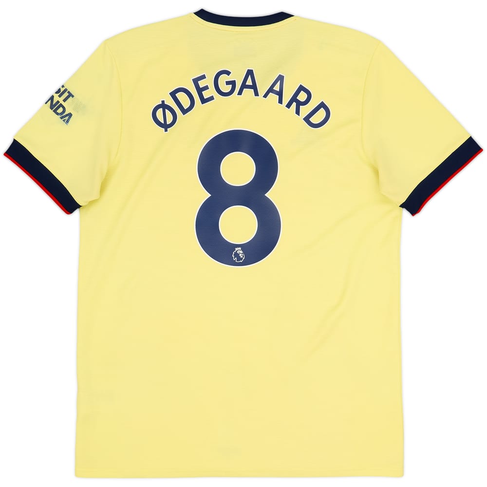 2021-22 Arsenal Away Shirt Odegaard #8 - 8/10 - (L)