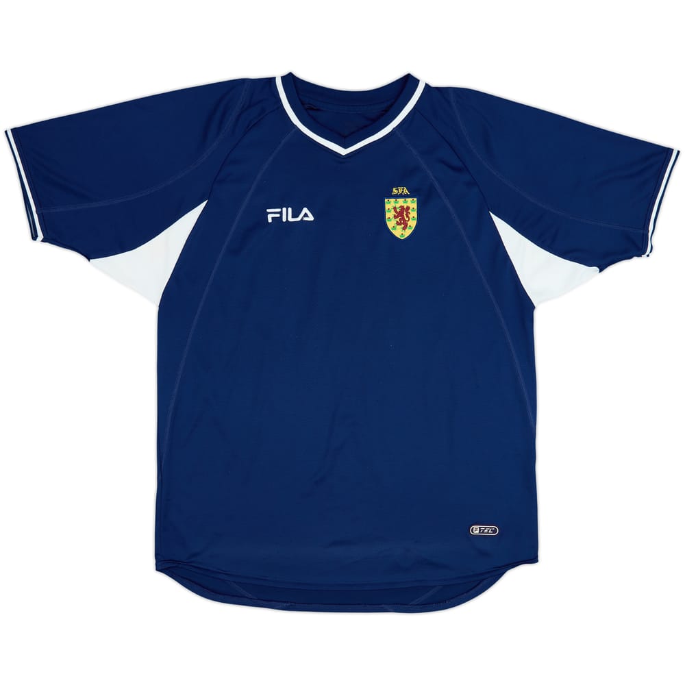 2000-02 Scotland Home Shirt - 8/10 - (XL)