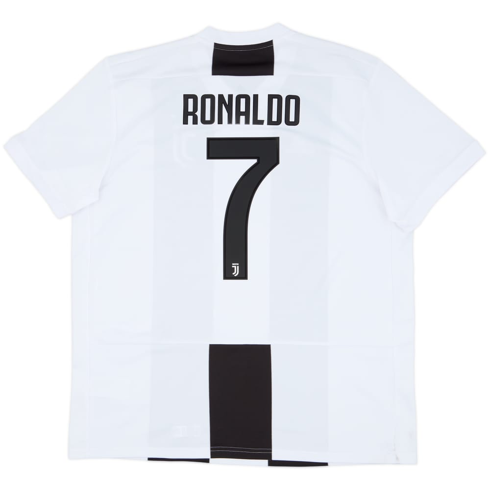 2018-19 Juventus Home Shirt Ronaldo #7 - 10/10 - (XL)