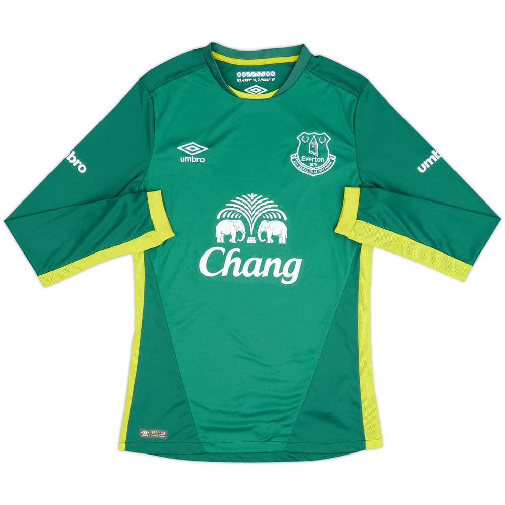2016-17 Everton GK Shirt - 8/10 - (S)
