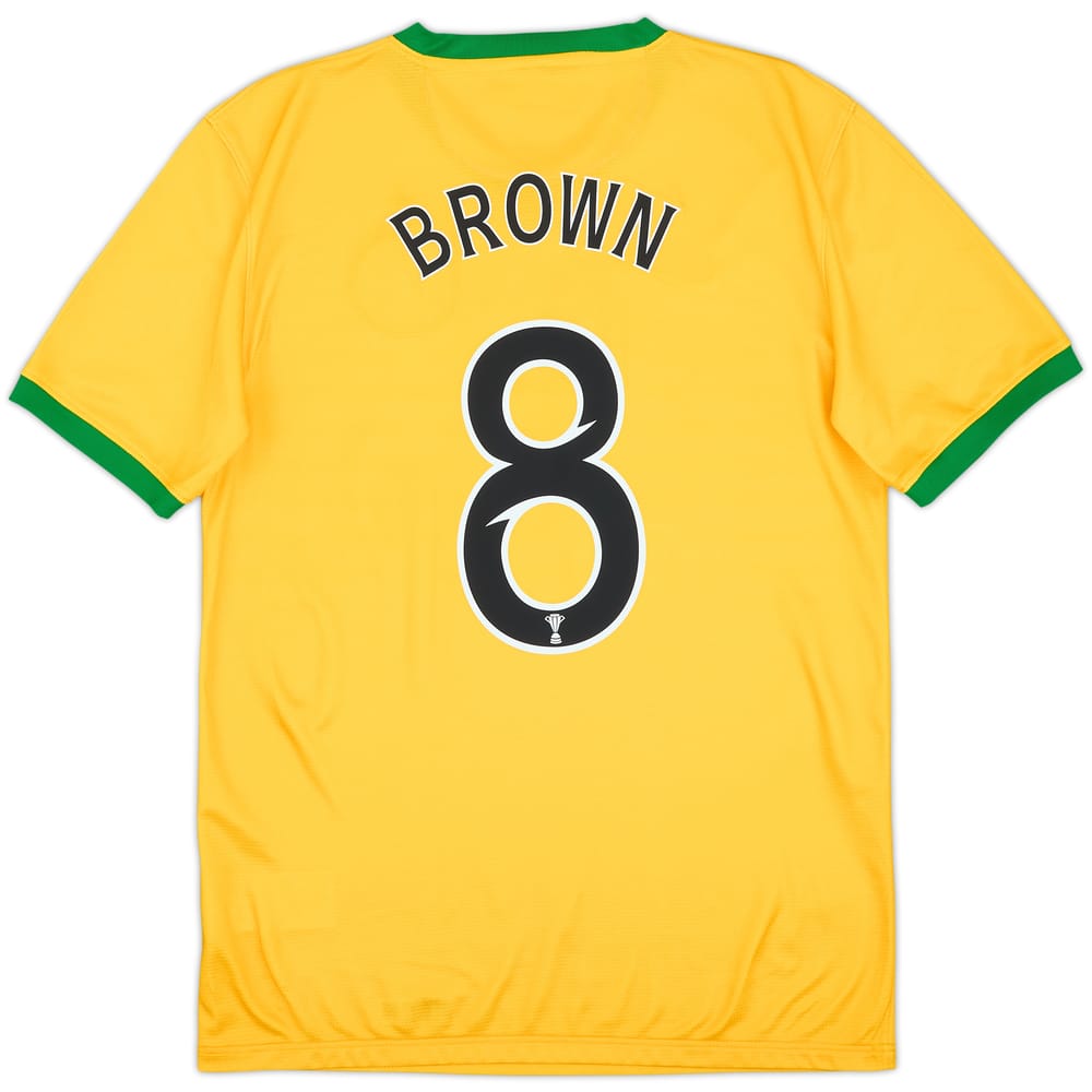 2013-14 Celtic Away Shirt Brown #8 - 9/10 - (S)