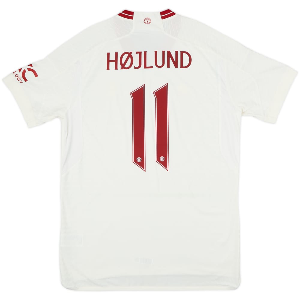 2023-24 Manchester United Authentic Third Shirt Hojlund #11 - 7/10 - (L)
