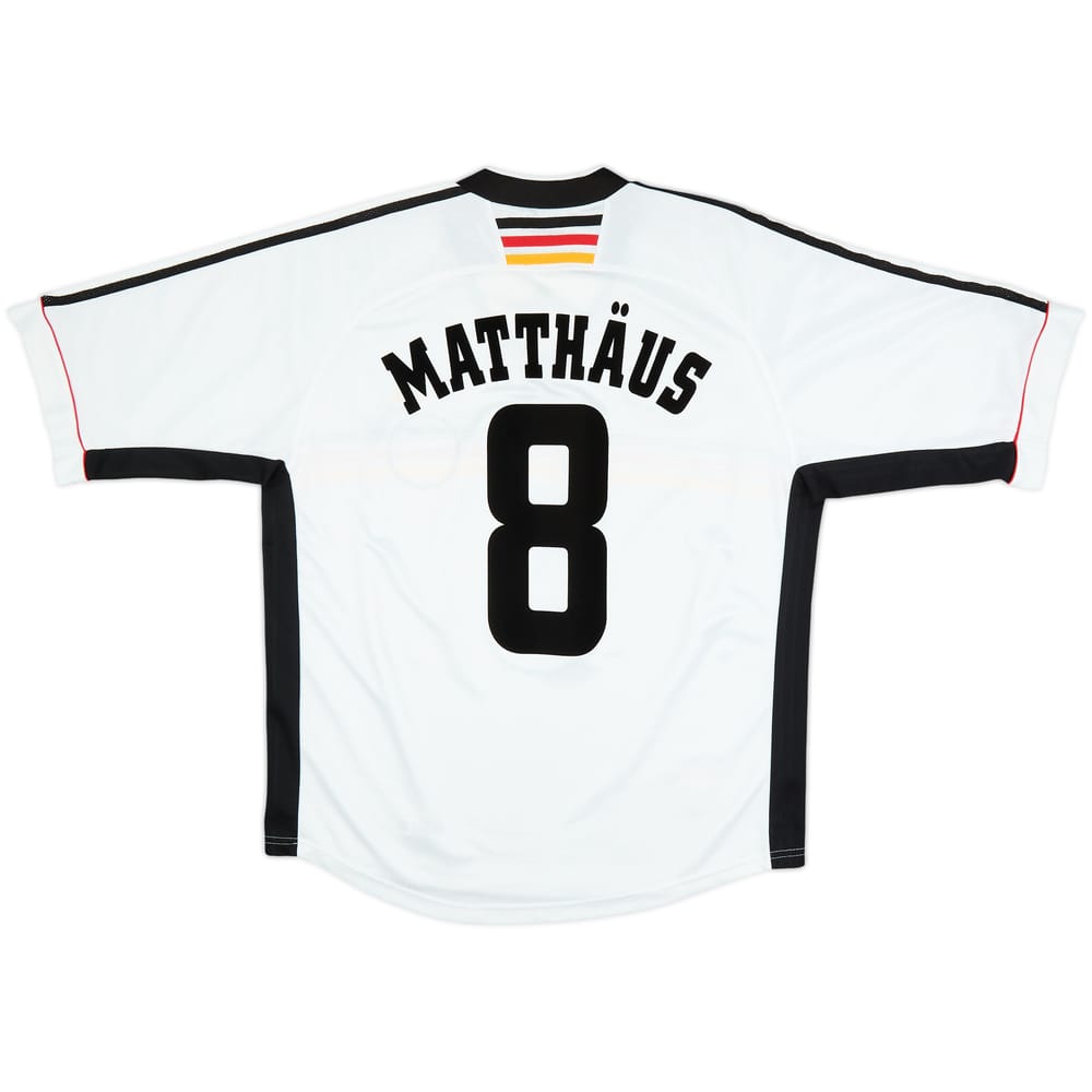 1998-00 Germany Home/Training Shirt Matthaus #8