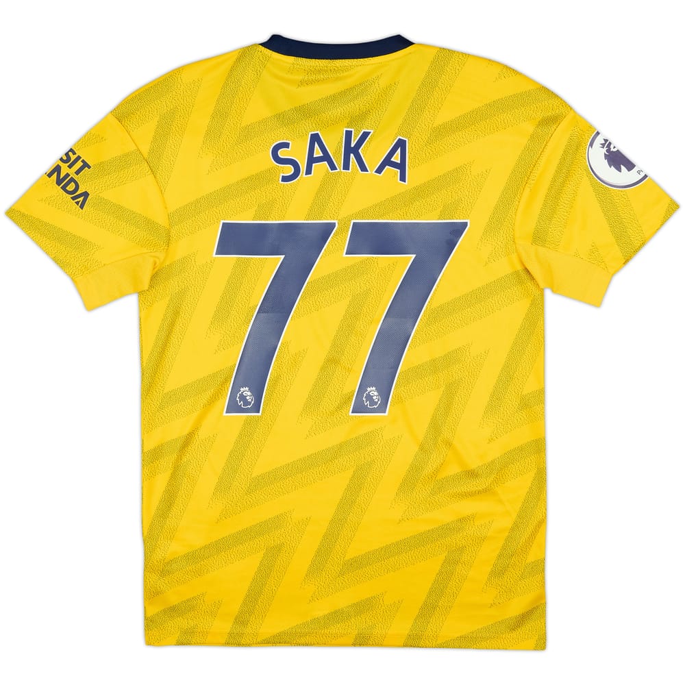 2019-20 Arsenal Away Shirt Saka #77 - 10/10 - (S)