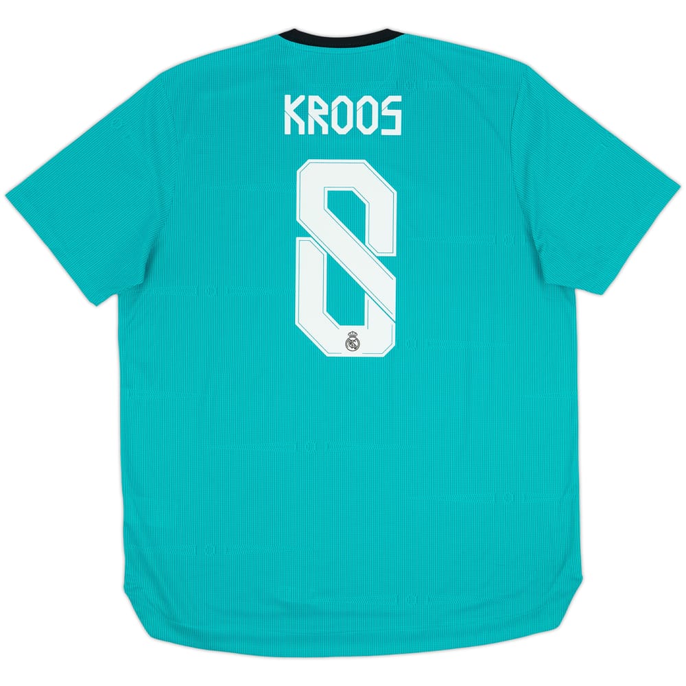 2021-22 Real Madrid Authentic Third Shirt Kroos #8 - 8/10 - (XL)