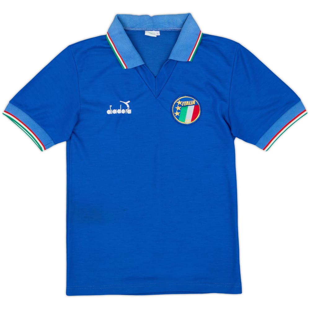 1986-91 Italy Home Shirt - 6/10 - (L.Boys)