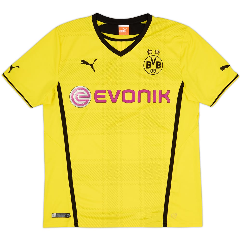 2013-14 Borussia Dortmund Home Shirt - 7/10 - (L)