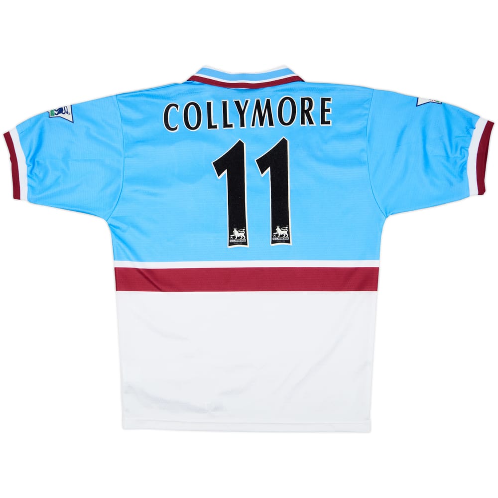 Camiseta de visitante del Aston Villa 1997-98 Collymore #11 - 8/10 - (M)