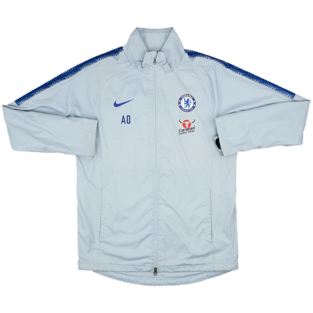 2018-19 Chelsea Staff Issue Nike Track Jacket AO - 5/10 - (L)
