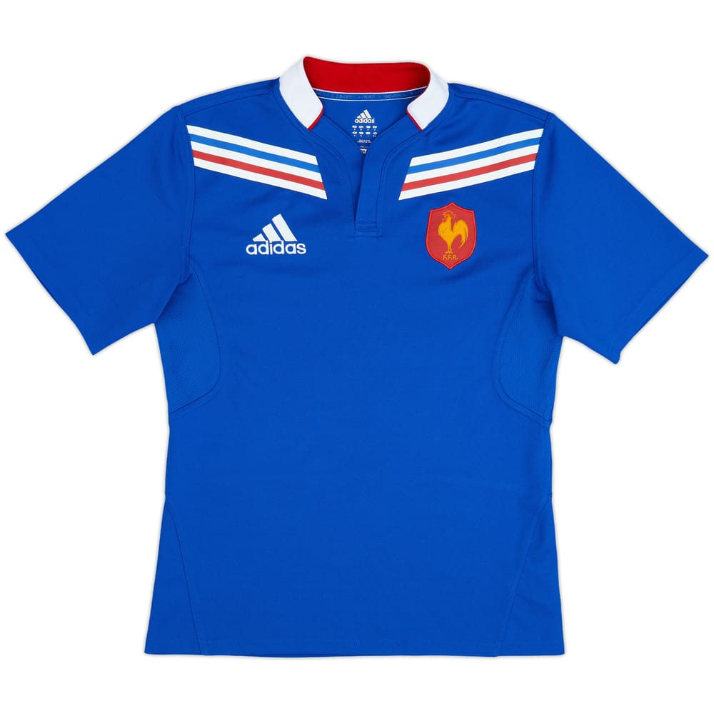 2012-13 France Rugby Home Shirt - 9/10 - (M)