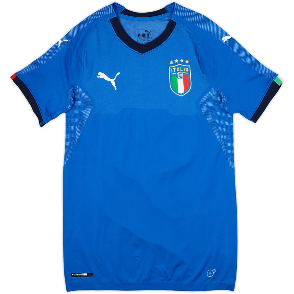 2018-19 Italy Authentic Home Shirt - 10/10 - (L)
