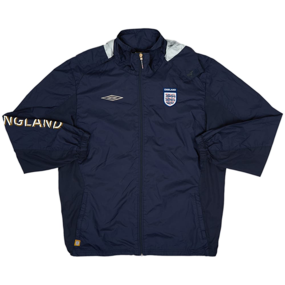 2004-06 England Umbro Hooded Rain Jacket - 6/10 - (L)