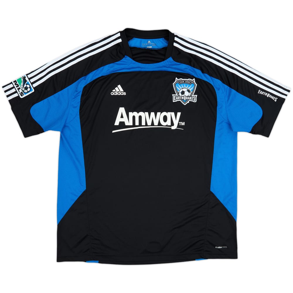 2010 San Jose Earthquakes adidas Training Shirt - 8/10 - (XXL)