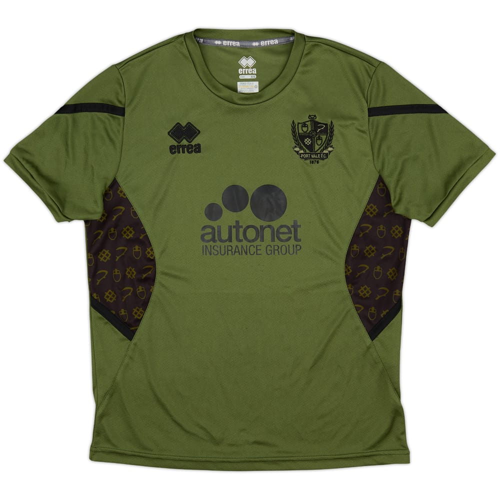 2020-21 Port Vale Errea Training Shirt - 8/10 - (XS)