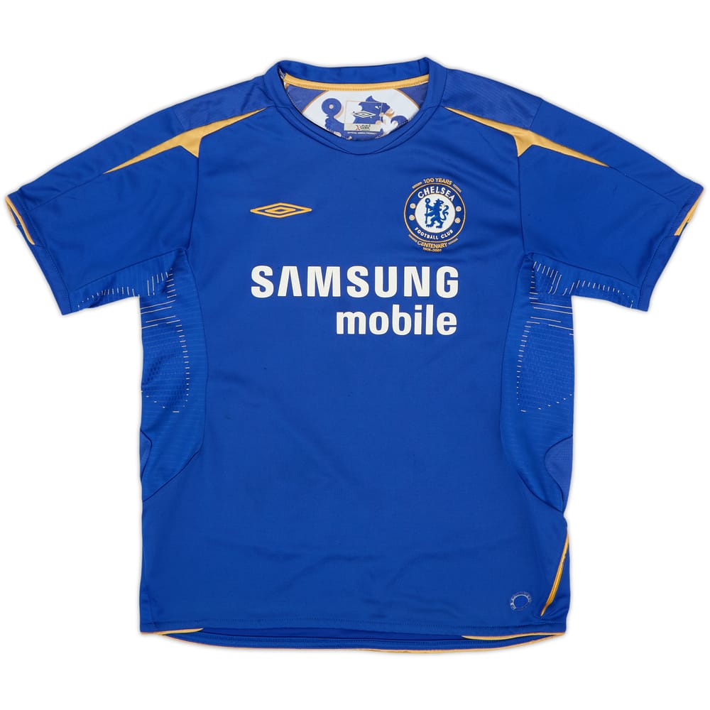 2005-06 Chelsea Centenary Home Shirt - 6/10 - (M.Boys)