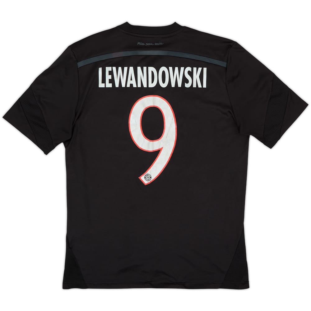 2014-15 Bayern Munich Third Shirt Lewandowski #9 - 6/10 - (XL.Boys)