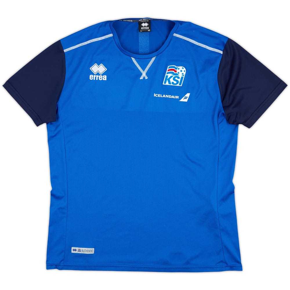 2016-18 Iceland Errea Training Shirt - 9/10 - (M)