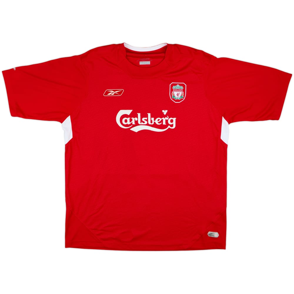 2004-06 Liverpool Home Shirt - 5/10 - (XL)
