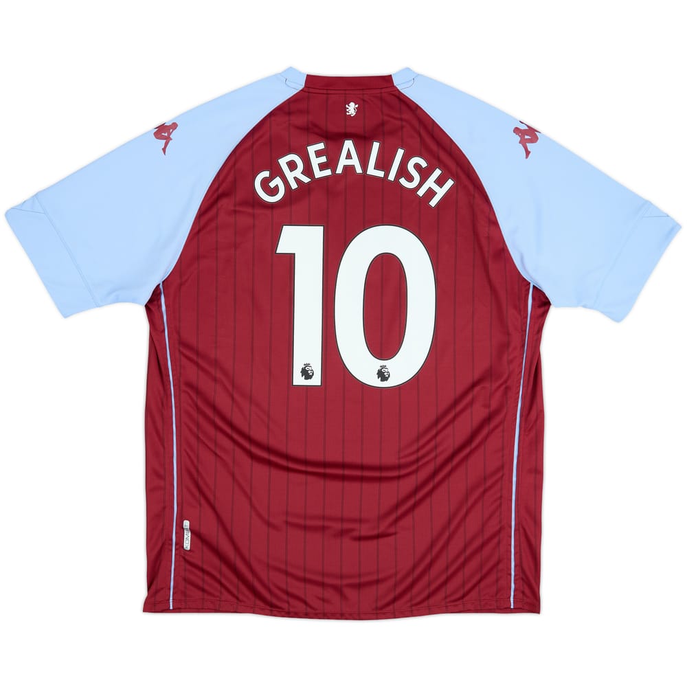 2020-21 Aston Villa Home Shirt Grealish #10 - 10/10 - (3XL)